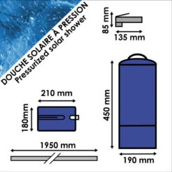 CAO Douche Solaire à Pression -Campingaz Boutique cao douche solaire a pression 5