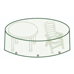 CAO Housse Salon De Jardin Rond