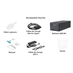 ECOFLOW Kit Glacier + Batterie 298 Wh 15 ECOFLOW Kit Glacier + Batterie 298 Wh -Campingaz Boutique ecoflow glaciere batterie 7