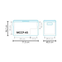 MESTIC Cool Box MCCP-45 AC/DC -Campingaz Boutique mestic cool box mccp 45 ac dc 2